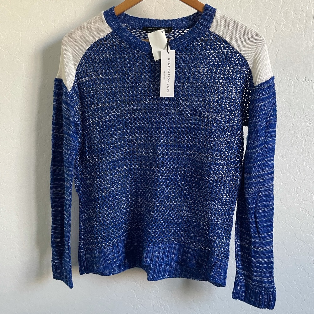 Generation Love Ruby Sweater in Royal Blue